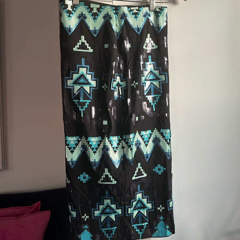 Medium length skirt